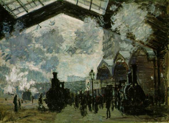 St.Lazare-Claude Monet